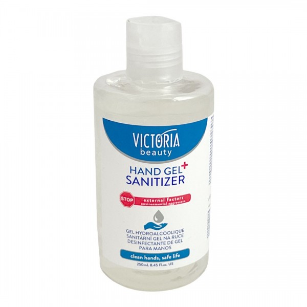 4 Antibacterial Hand Gel Sanitizer 250ml Victoria Beauty